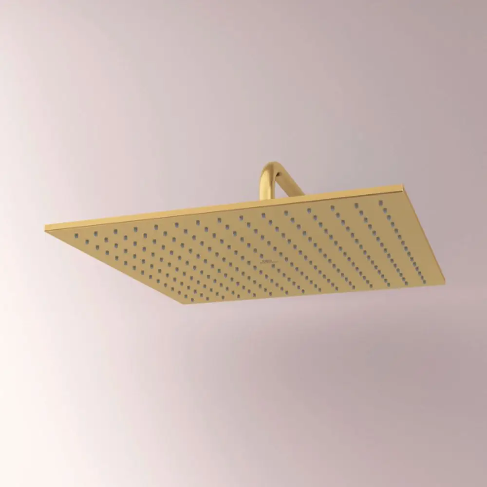 IS-Wandanschluss-Idealrain-400mm-Brushed-Gold-B9445A2 gallery number 7